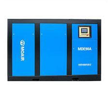 Two Stage Rotary Screw Air Compressor with Double Permanent Magnet Motor Drive